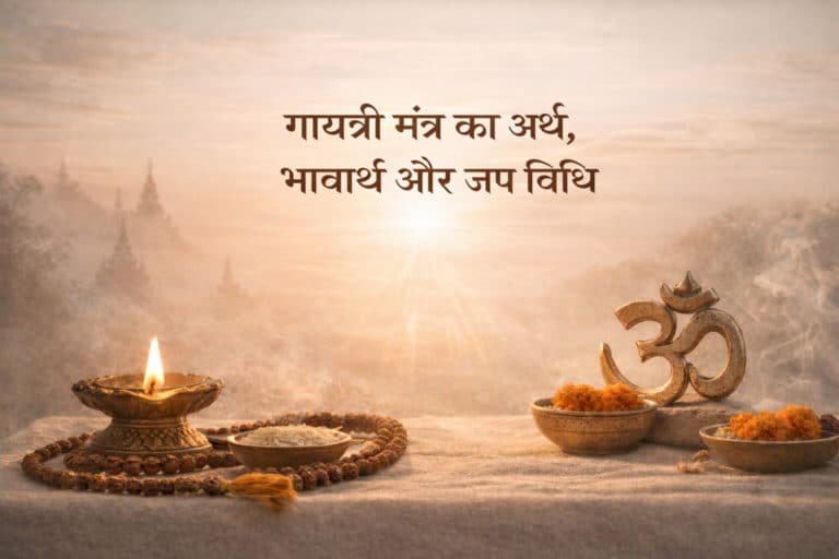गायत्री मंत्र का अर्थ, भावार्थ और महत्व