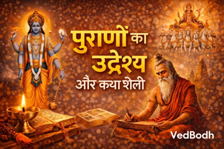 पुराणों का उद्देश्य और कथा शैली