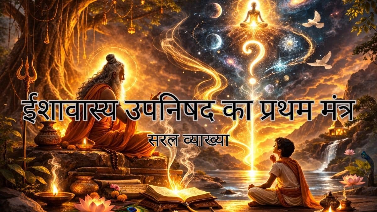 ईशावास्य उपनिषद का प्रथम मंत्र