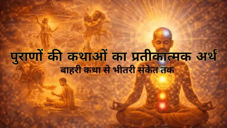 पुराणों की कथाओं का प्रतीकात्मक अर्थ : बाहरी कथा से भीतरी संकेत तक
