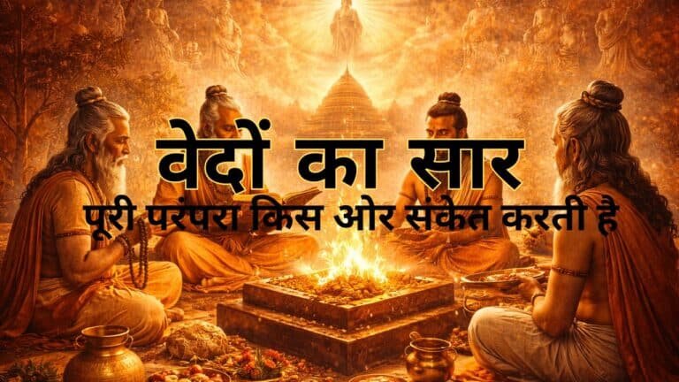 वेदों का सार : पूरी परंपरा किस ओर संकेत करती है