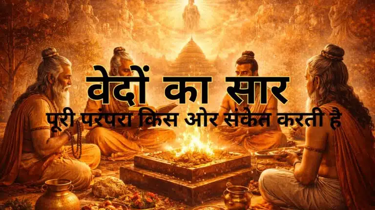 वेदों का सार : पूरी परंपरा किस ओर संकेत करती है