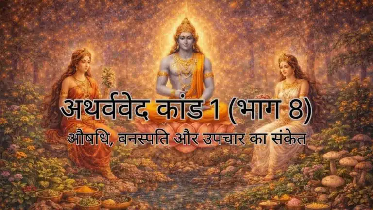 अथर्ववेद कांड 1 (भाग 8) : औषधि, वनस्पति और उपचार का संकेत