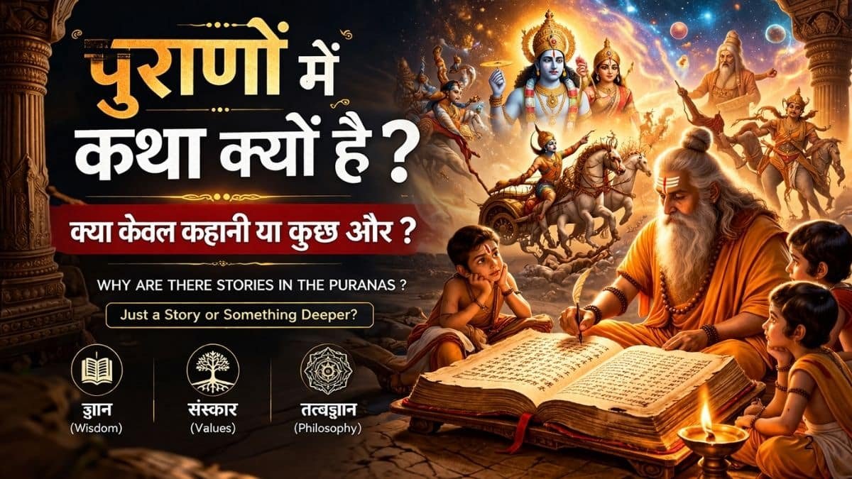 पुराणों में कथा क्यों है
