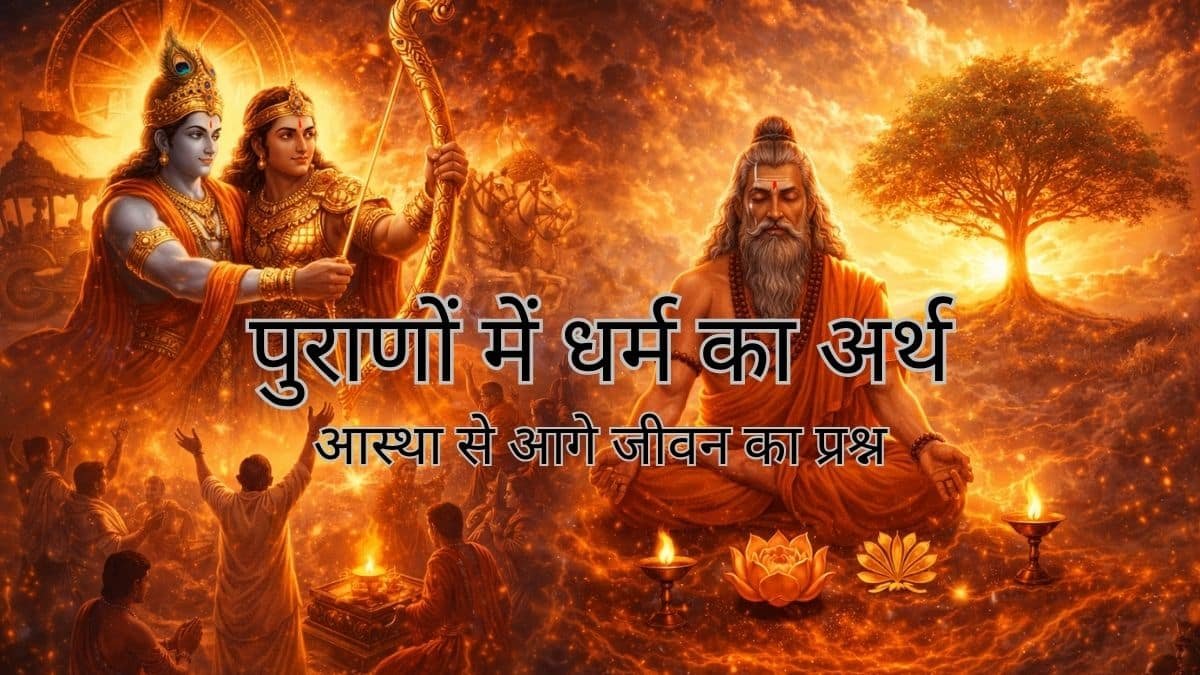 पुराणों में धर्म का अर्थ