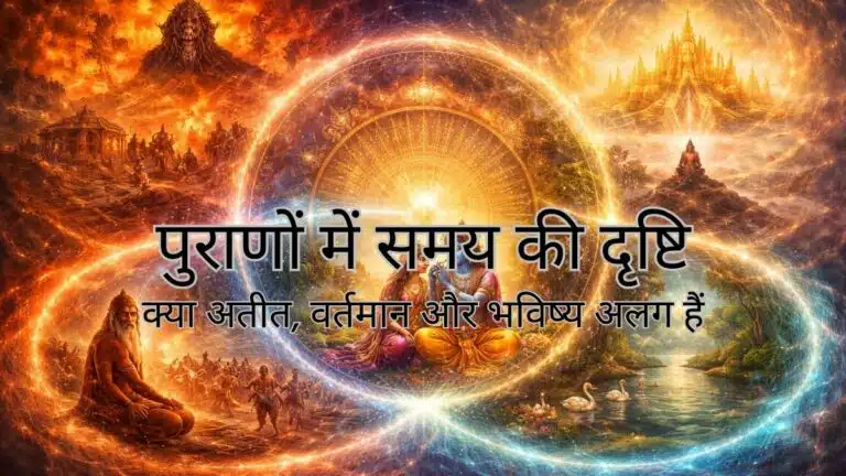 पुराणों में समय की दृष्टि : क्या अतीत, वर्तमान और भविष्य अलग हैं