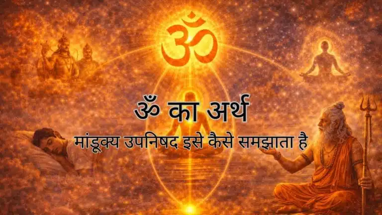 ॐ का अर्थ : मांडूक्य उपनिषद इसे कैसे समझाता है