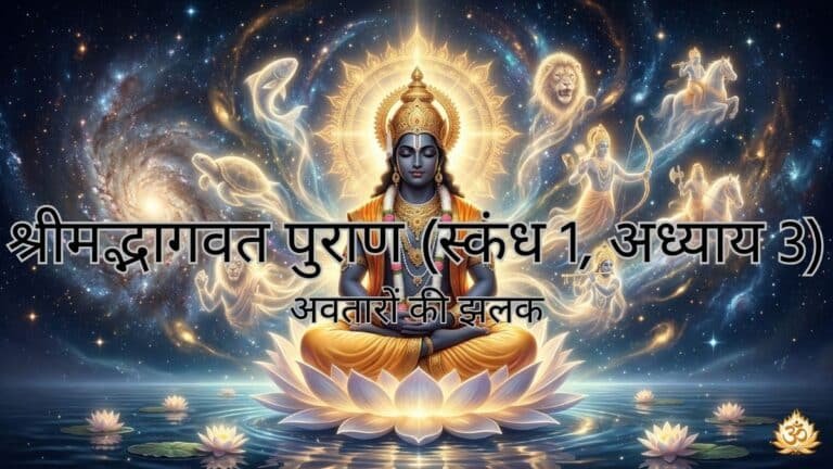 श्रीमद्भागवत पुराण (स्कंध 1, अध्याय 3) : अवतारों की झलक