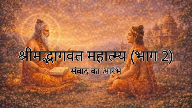 श्रीमद्भागवत महात्म्य (भाग 2) : संवाद का आरंभ
