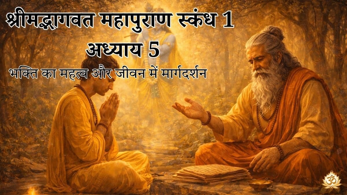 श्रीमद्भागवत महापुराण स्कंध 1 अध्याय 5