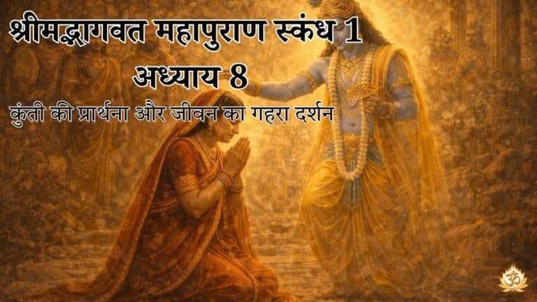 श्रीमद्भागवत महापुराण स्कंध 1 अध्याय 8: कुंती की प्रार्थना और जीवन का गहरा दर्शन