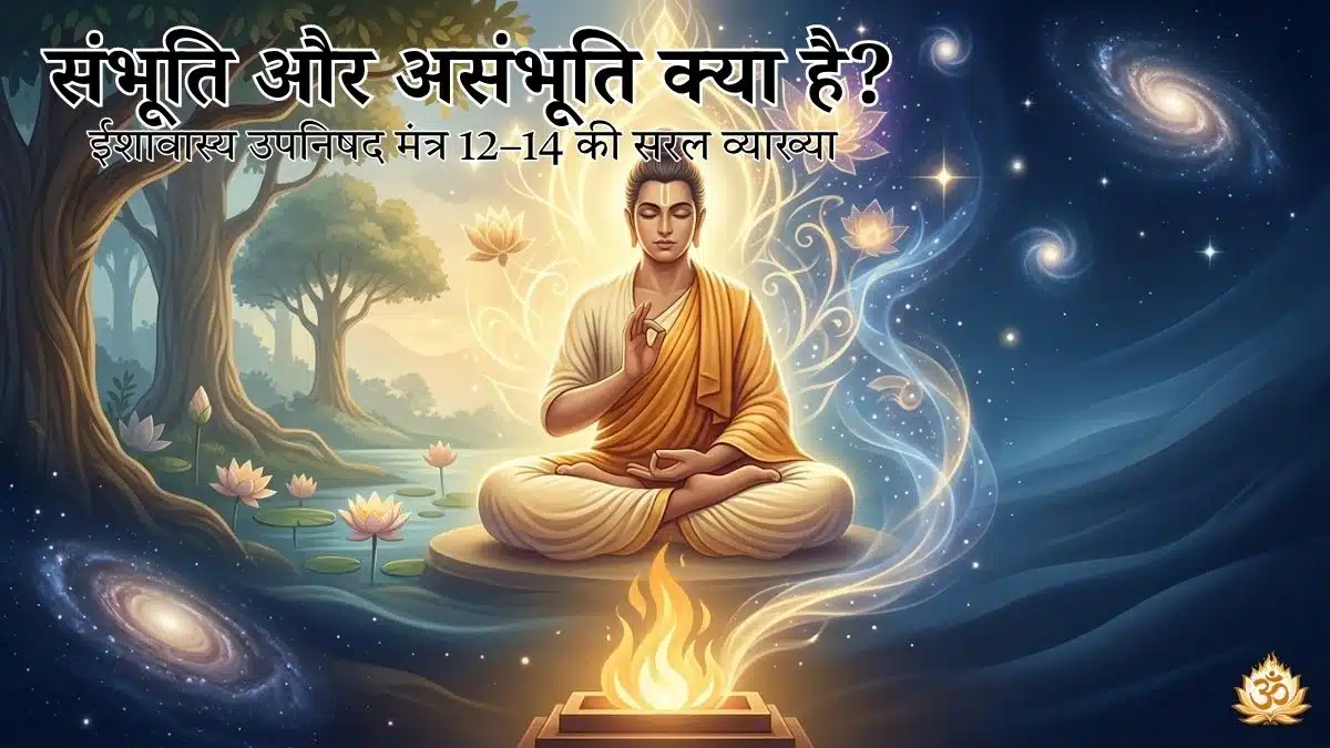 ईशावास्य उपनिषद मंत्र 12 14