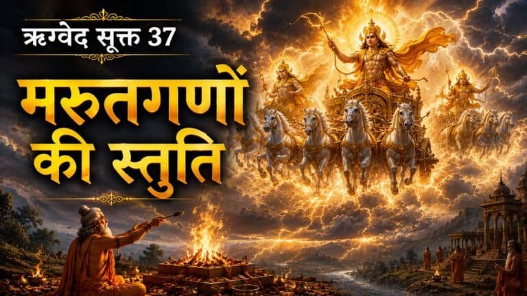 ऋग्वेद मंडल 1 सूक्त 37. मरुतगणों की स्तुति और उनकी कृपा की प्रार्थना