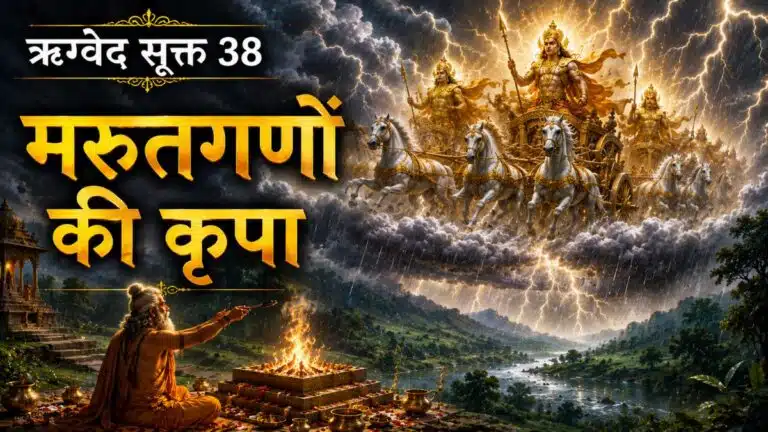 ऋग्वेद मंडल 1 सूक्त 38. मरुतगणों से संरक्षण और समृद्धि की प्रार्थना