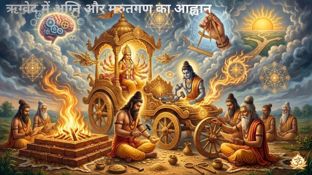 ऋग्वेद में अग्नि और मरुतगण का आह्वान